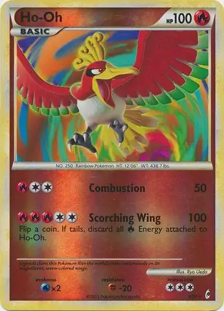 Ho-Oh Reverse Holo 9 Normal