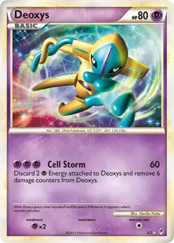 Deoxys Holo SL1 Normal