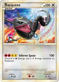 Rayquaza Holo SL10
