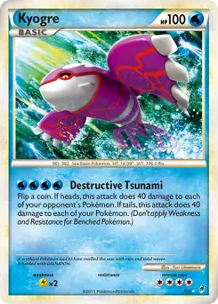 Kyogre Holo SL6
