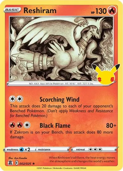 Reshiram 002 Normal