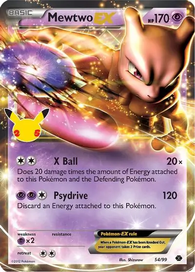 Mewtwo EX 54 Normal