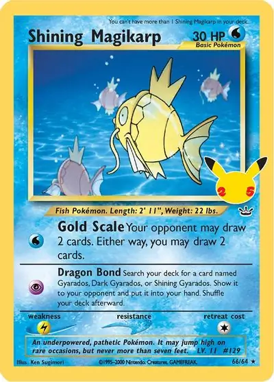 Shining Magikarp 66 Normal