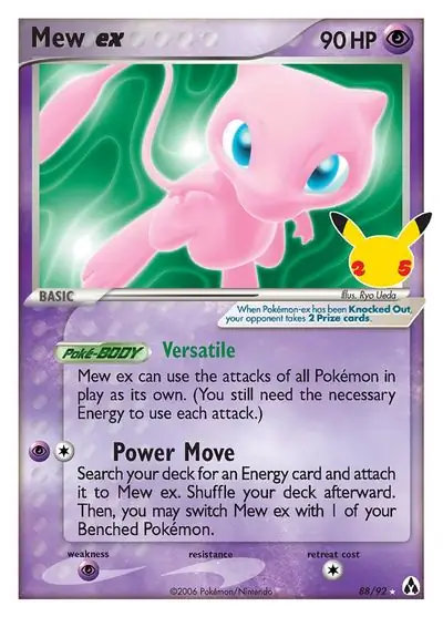Mew ex 88 Normal