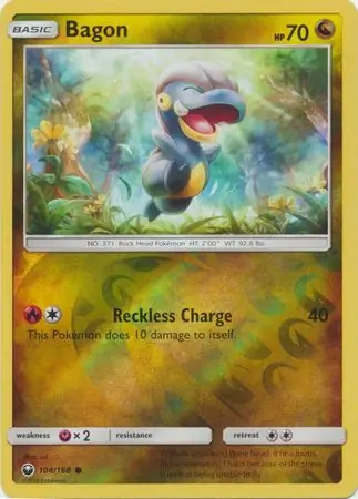 Bagon Reverse Holo 104