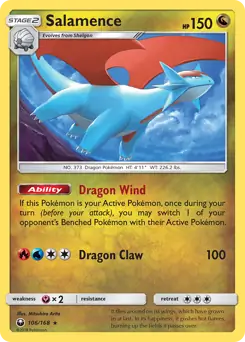 Salamence 106 Normal