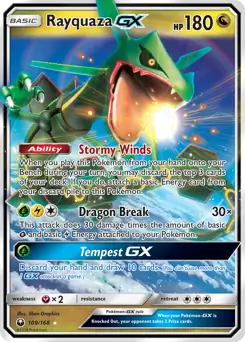 Rayquaza GX 109 Normal