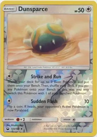 Dunsparce Reverse Holo 110