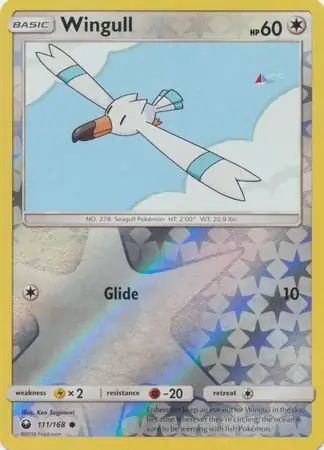 Wingull Reverse Holo 111 Normal