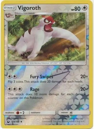 Vigoroth Reverse Holo 114