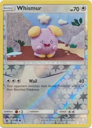 Whismur Reverse Holo 117