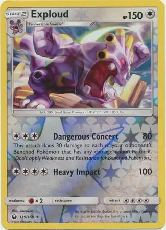 Exploud Reverse Holo 119
