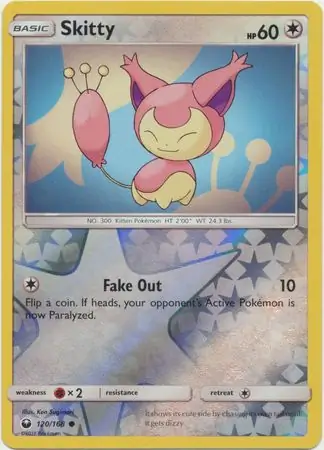 Skitty Reverse Holo 120 Normal