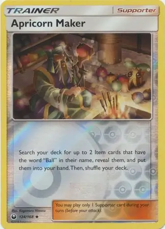 Apricorn Maker Reverse Holo 124 Normal