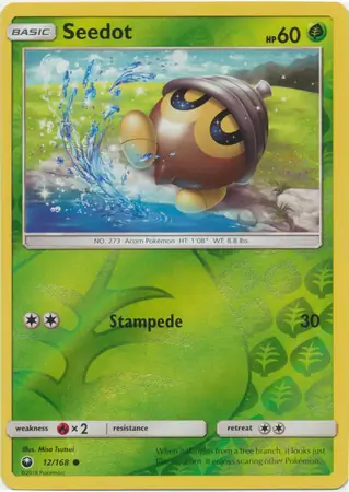 Seedot Reverse Holo 12 Normal