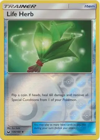 Life Herb Reverse Holo 136 Normal
