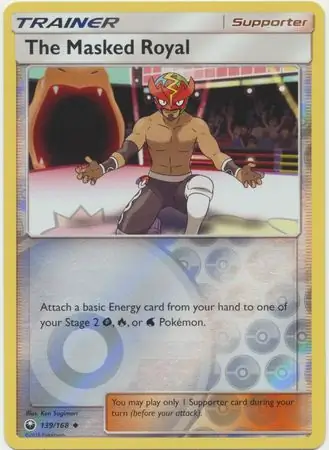 The Masked Royal Reverse Holo 139 Normal