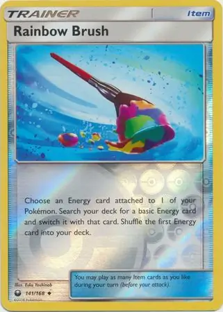Rainbow Brush Reverse Holo 141