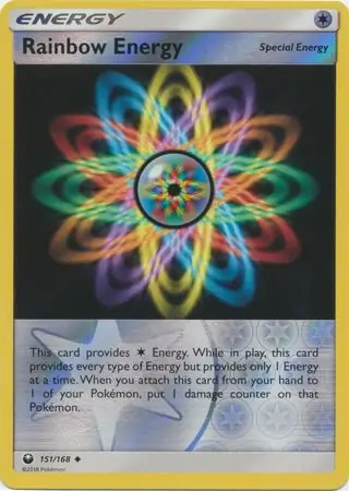 Rainbow Energy Reverse Holo 151 Normal