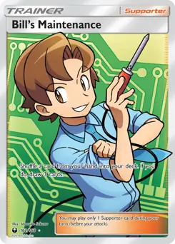 Full Art Bill's Maintenance 162 Normal