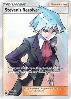 Full Art Steven's Resolve 165