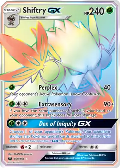 Shiftry GX Secret 169 Normal