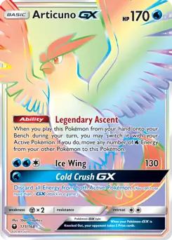 Articuno GX Secret 171 Normal