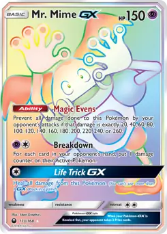 Mr. Mime GX Secret 173 Normal