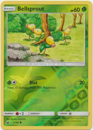 Bellsprout Reverse Holo 1 Normal