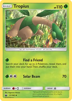 Tropius 21 Normal
