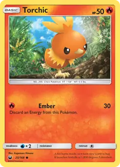 Torchic 25 Normal
