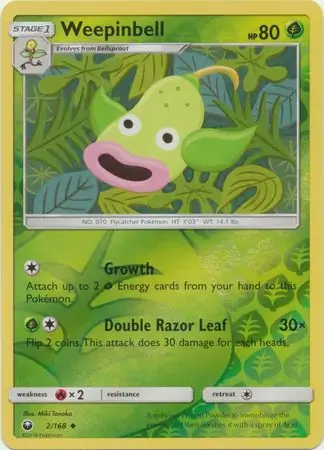 Weepinbell Reverse Holo 2 Normal