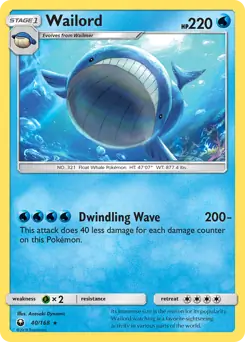 Wailord 40 Normal