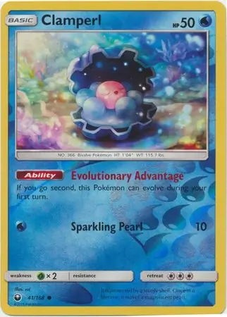 Clamperl Reverse Holo 41 Normal