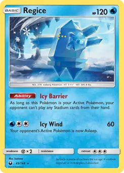 Regice 45 Normal