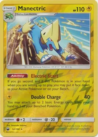 Manectric Reverse Holo 52