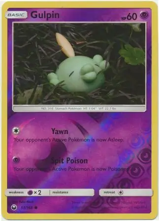 Gulpin Reverse Holo 57 Normal