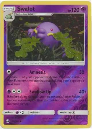 Swalot Reverse Holo 58 Normal