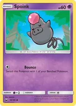 Spoink 59 Normal