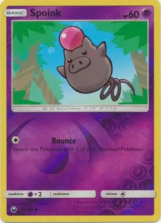 Spoink Reverse Holo 59 Normal