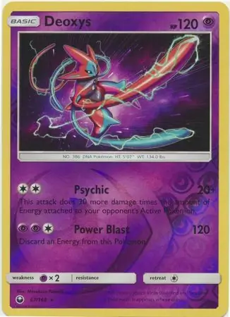 Deoxys Reverse Holo 67 Normal