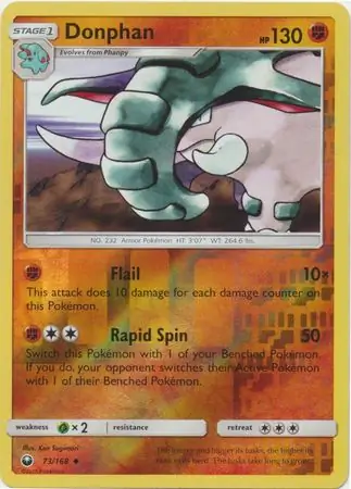 Donphan Reverse Holo 73 Normal