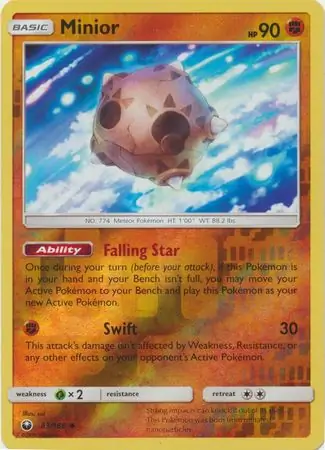 Minior Reverse Holo 83 Normal