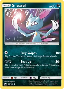 Sneasel 86 Normal