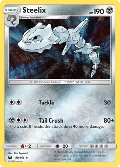 Steelix Holo 89