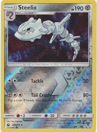 Steelix Reverse Holo 89 Normal