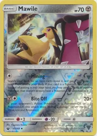 Mawile Reverse Holo 91 Normal