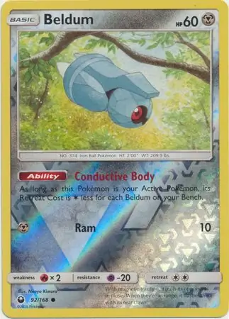 Beldum Reverse Holo 92
