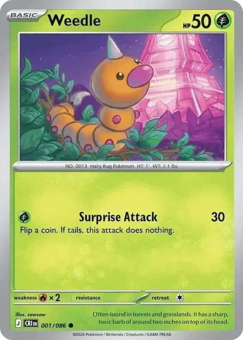 Weedle 001