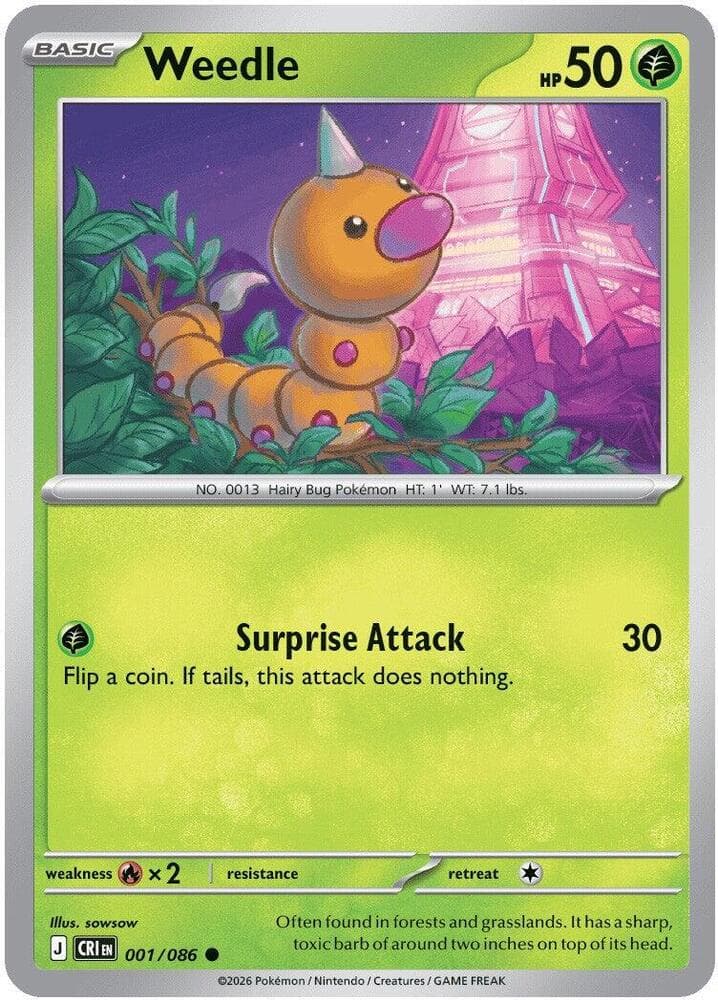 Weedle 001
